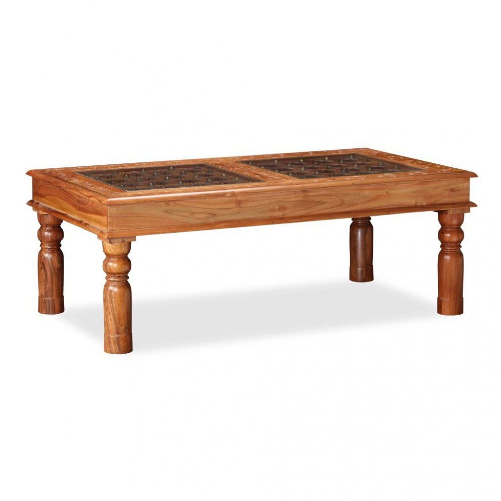Salongbord heltre akasie - 110x60x40 cm