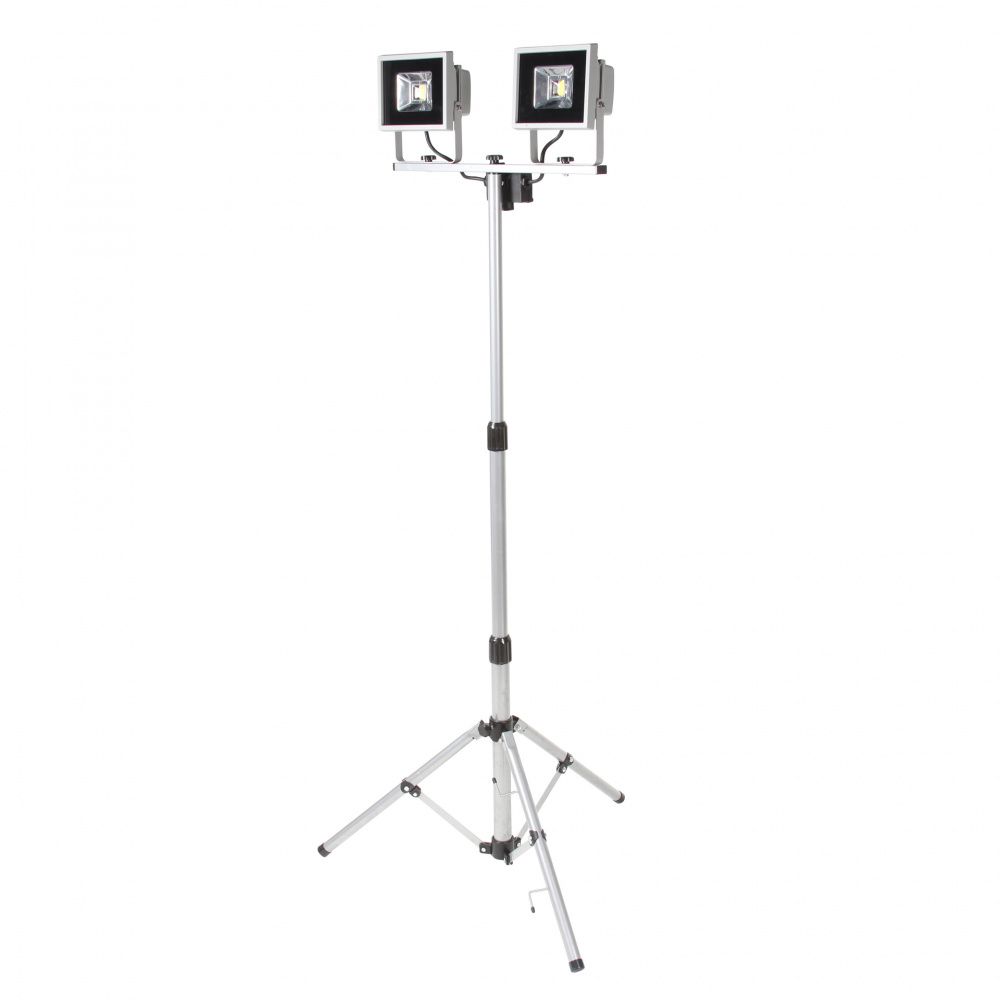 Arbeidslampe LED 2 x 20w - 2x1440 lumen 50000 t