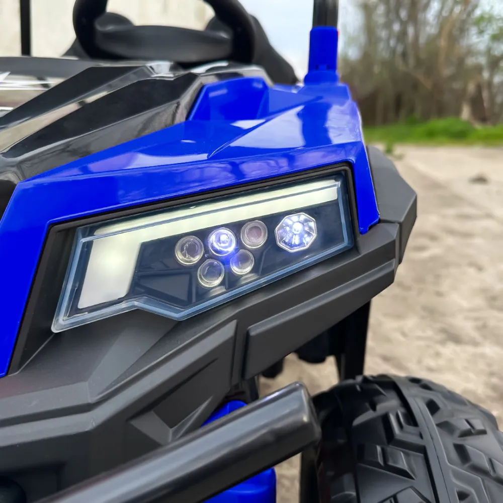 Premium 2-seters elektrisk UTV for barn - 6 hjul - 3-8år