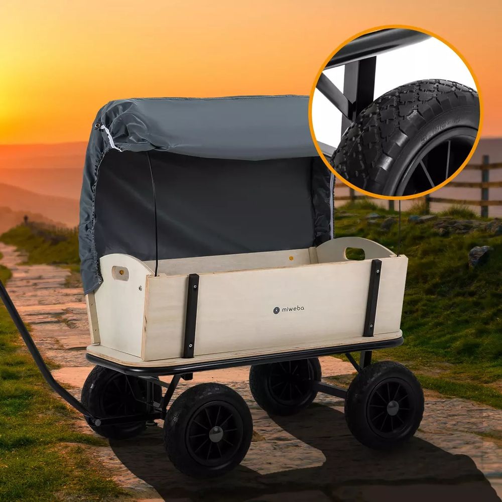 Trevogn med tak Canvas – Klassisk og robust