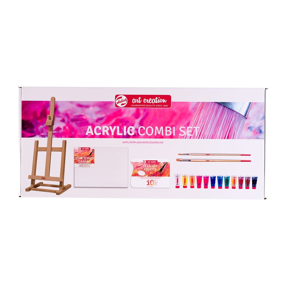 Art Creation Akryl Gavesett m/Staffeli & lerret