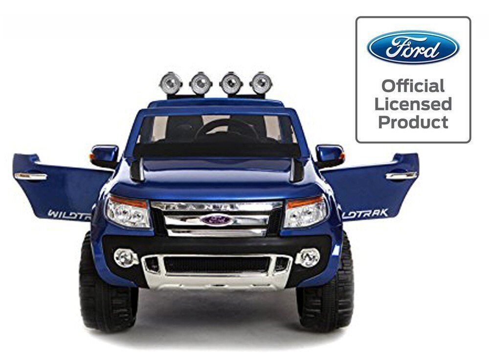 Ford Ranger elbil til barn Exclusive Blue edition gummihjul