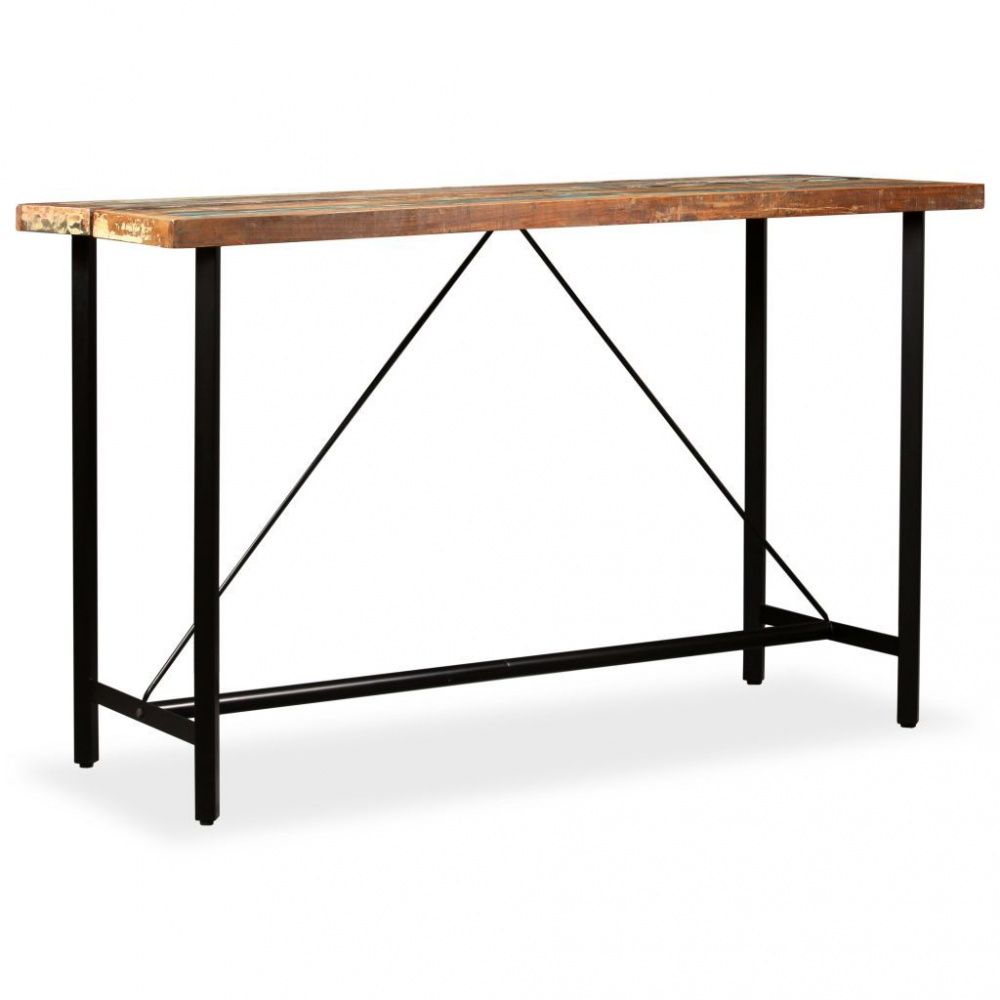 Barbord gjenvunnet heltre 180x70x107 cm