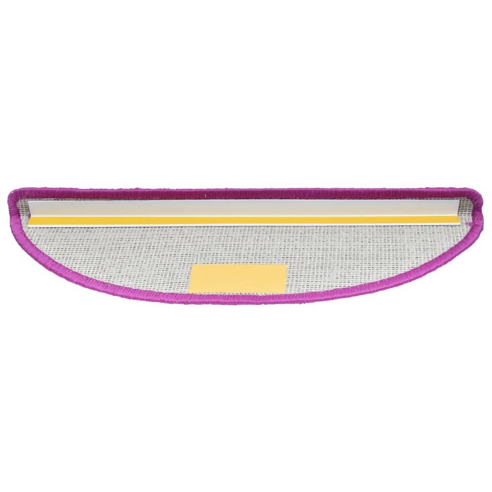 Trappematter 150 stk 65x25 cm - lilla