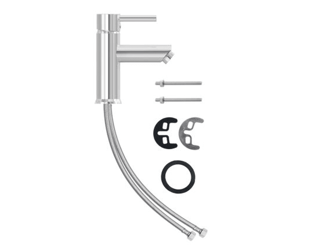 Badekran 130x176 mm krom
