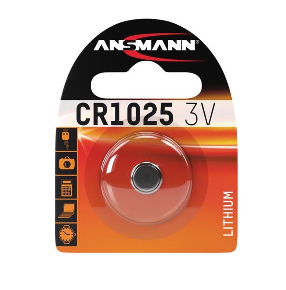 Knappebatteri CR1025