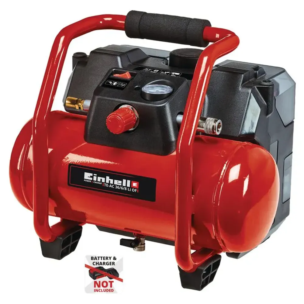 Batteridrevet bilkompressor TE-AC 36/150 Li OF-Solo
