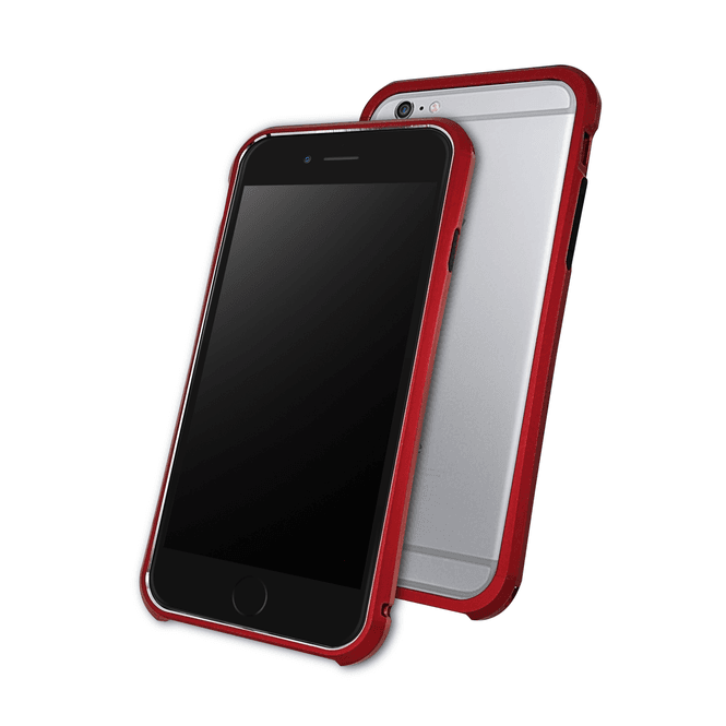 Hovedbilde Tigris Aluminium Bumper – Iphone 6 Flare Red