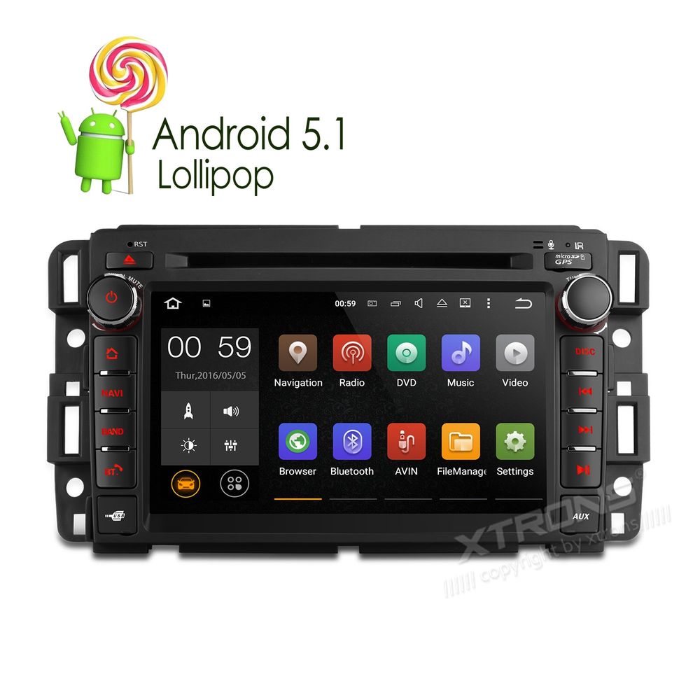 DEMO - Android Spesialspiller for Chevrolet m.fl. med DVD, GPS, 