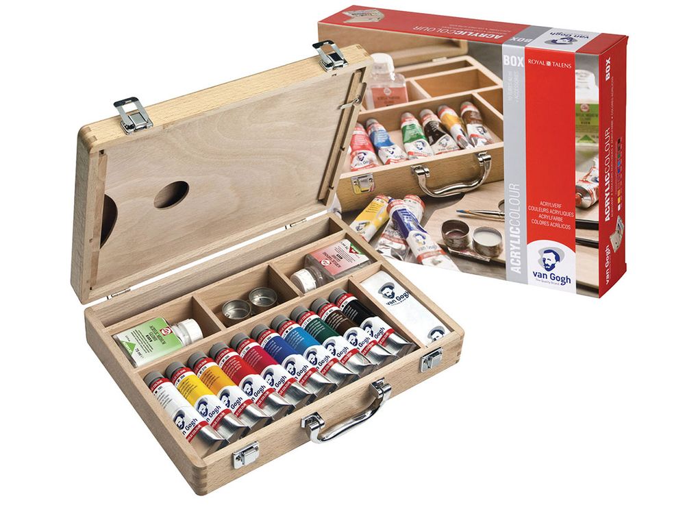 Van Gogh Malerkasse - Akryl Basic Box