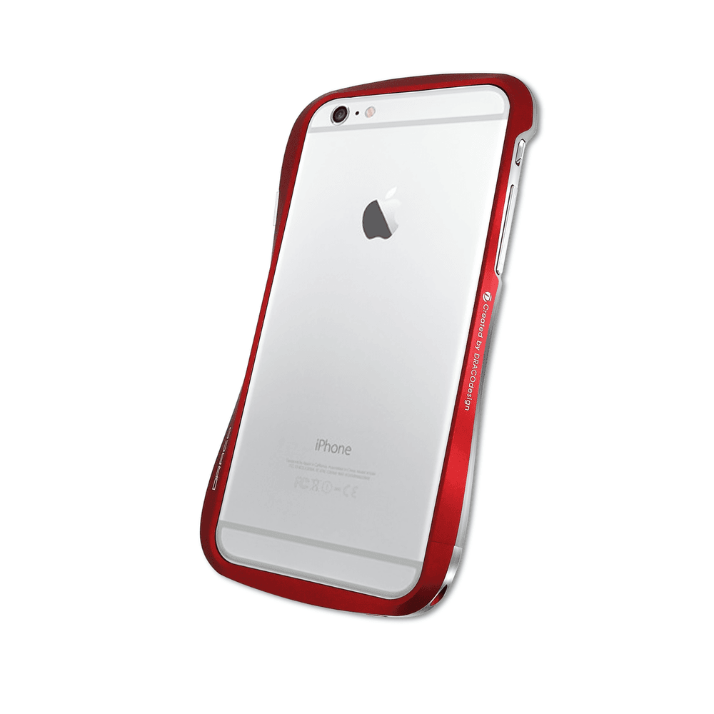 Draco 6 Aluminium Bumper til Iphone 6 Plus – Flare Red