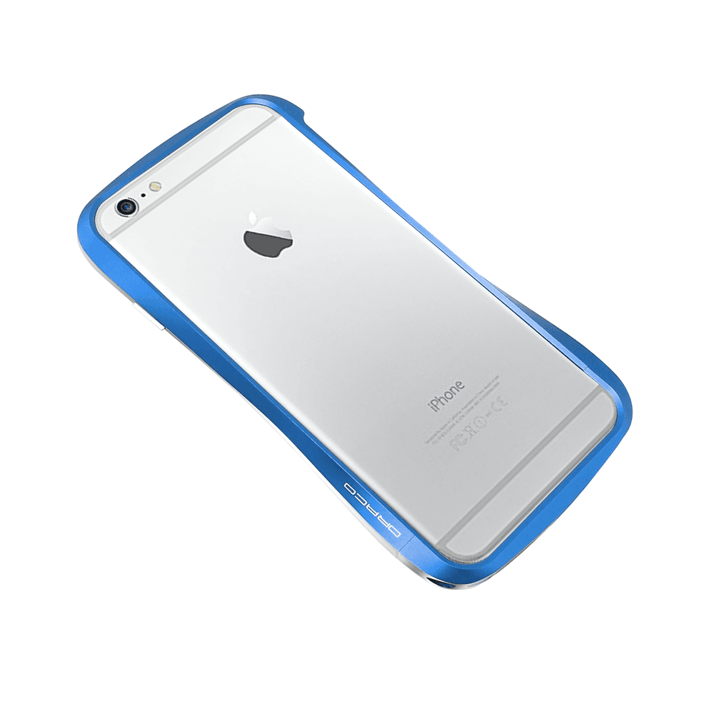 Draco 6 Aluminium Bumper til Iphone 6 – Electric Blue