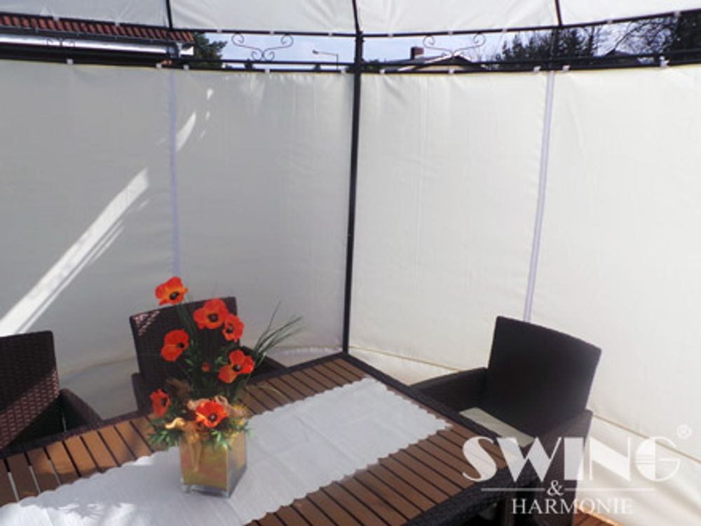 LED Solar - Luxus Paviljong - LAVO - 350cm - fargevalg