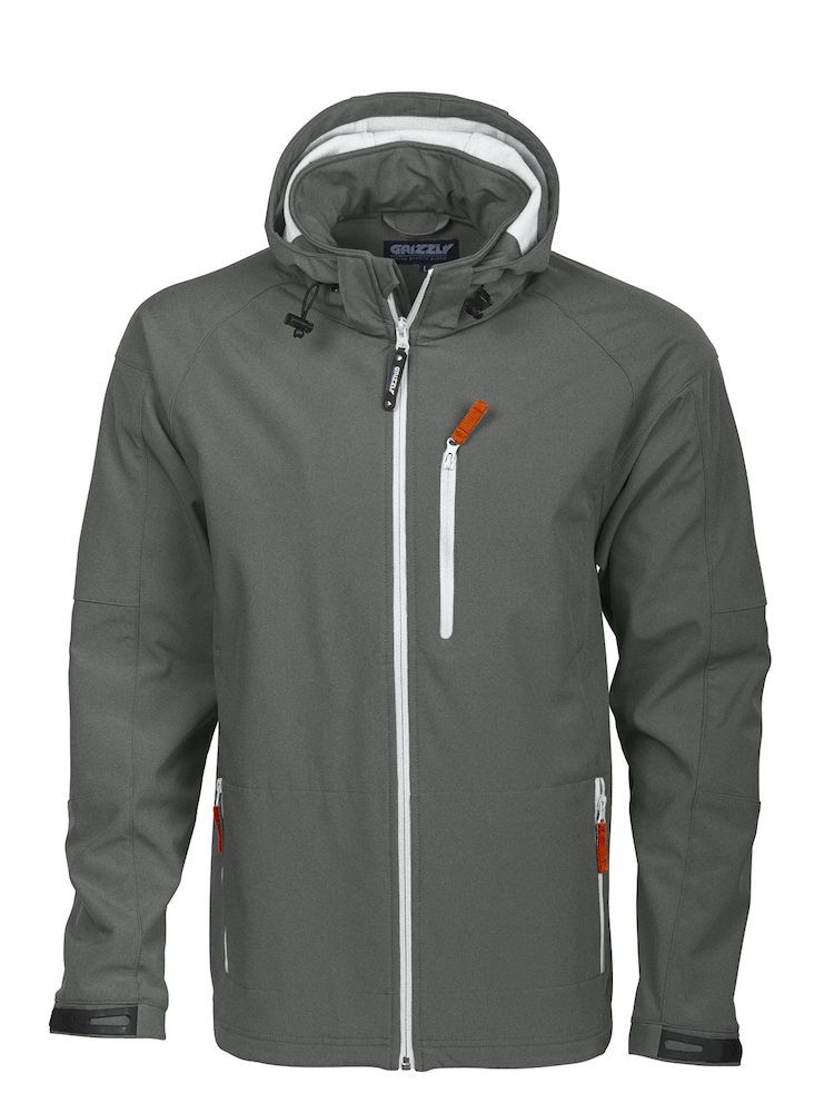 Grizzly Tulsa softshell jakke - Marineblå Str M