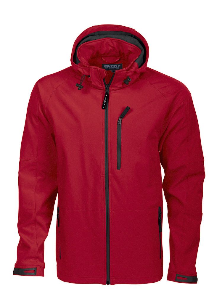 Grizzly Tulsa softshell jakke - Marineblå Str M