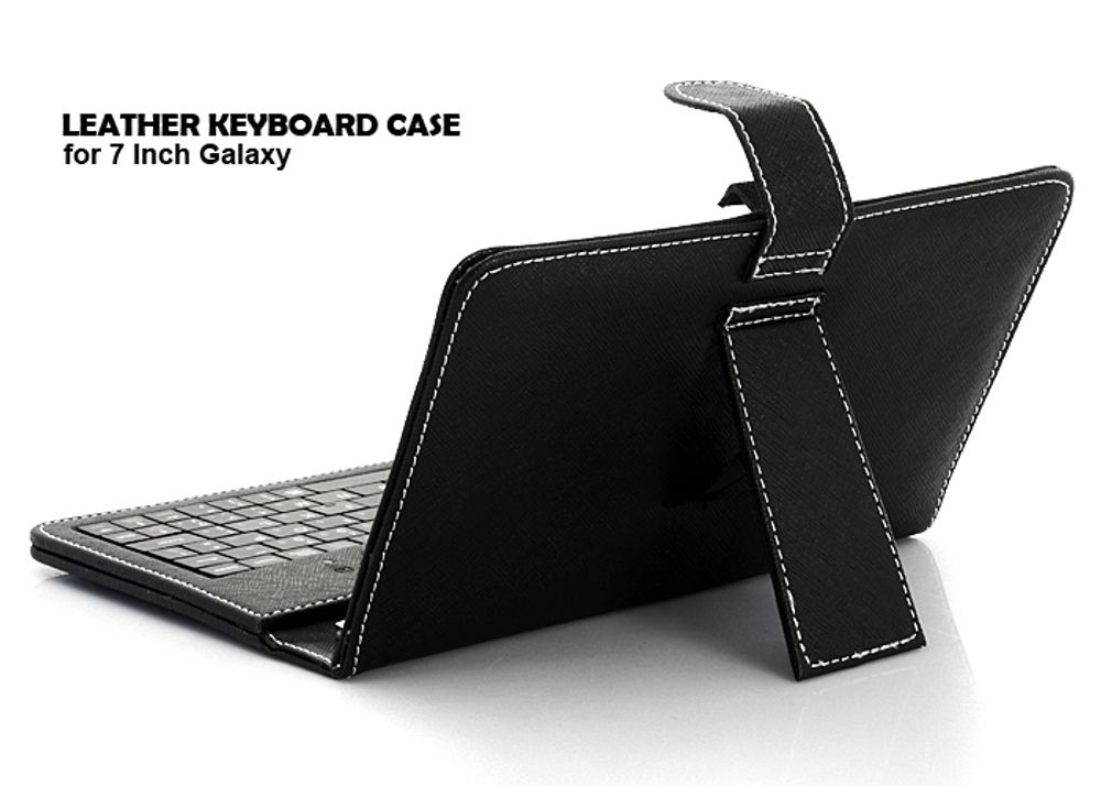 Demo - Keyboard / Tastatur Case i lær - For 7