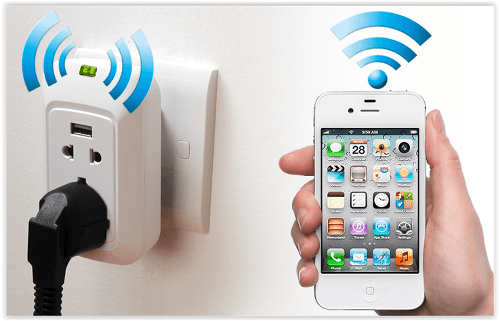 DEMO - Wi-Fi Smart strømkontroll med styring via Android og iOS