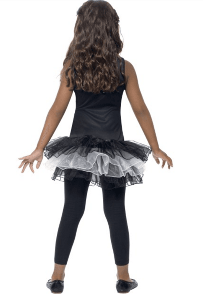 Skjelett Tutu kostyme
