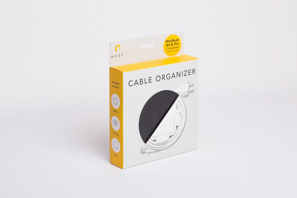 Nøst kabel organisator - for Macbook
