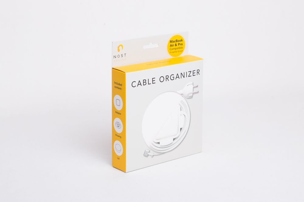 Nøst kabel organisator - for Macbook