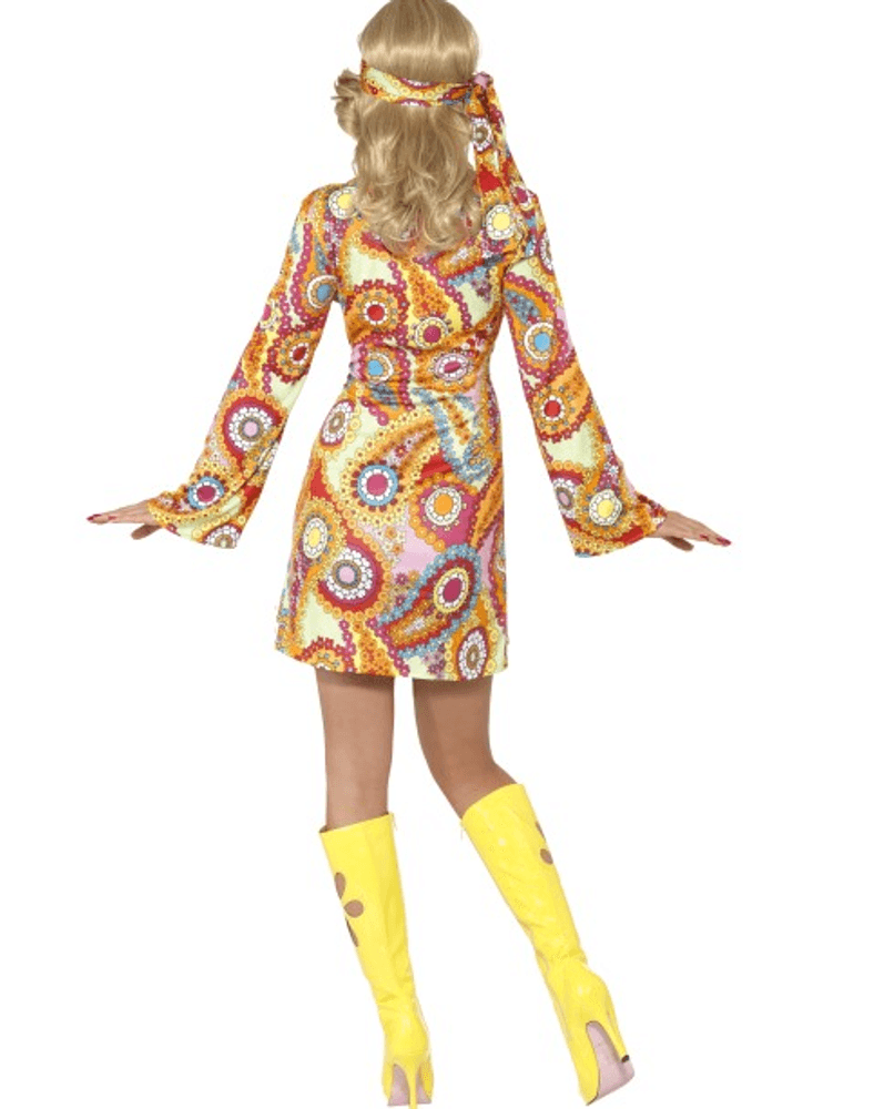 1960's Hippie kostyme - dame