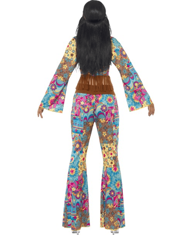 Hippie Blomstrende kostyme 