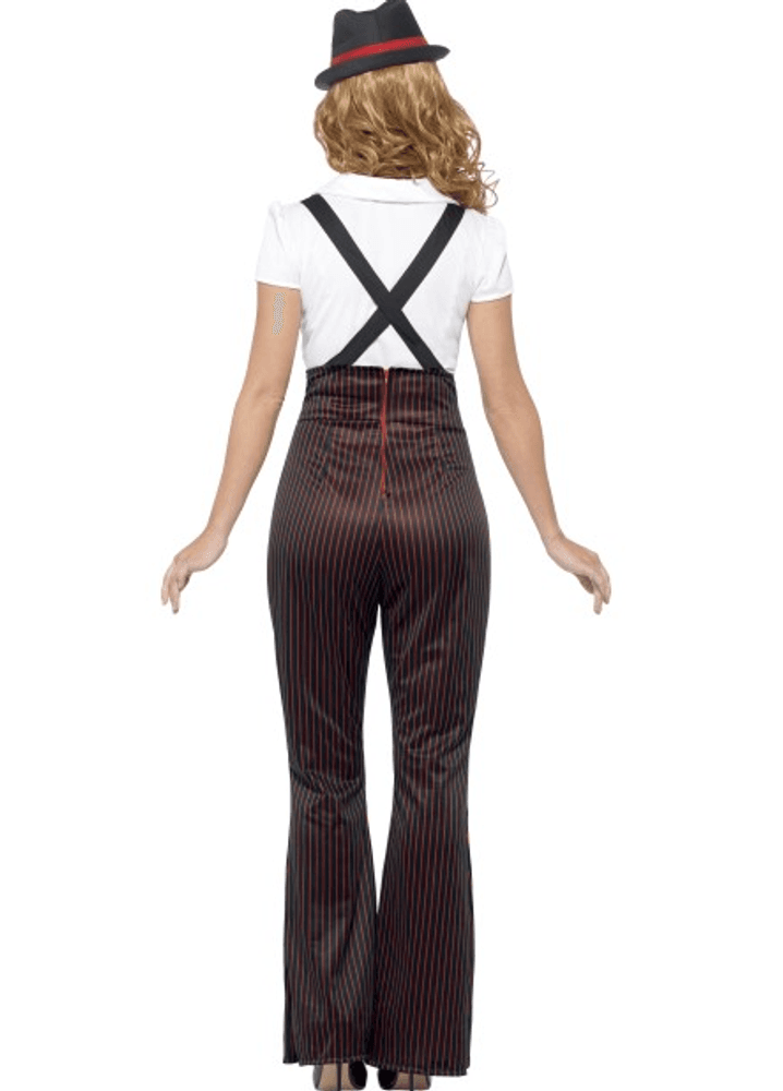 Utstilling - Glam gangster kostyme medium