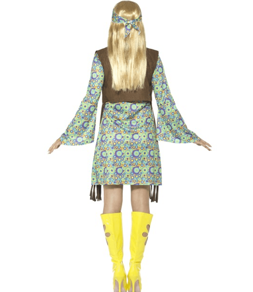 60's Hippie dame kostyme  - kjole