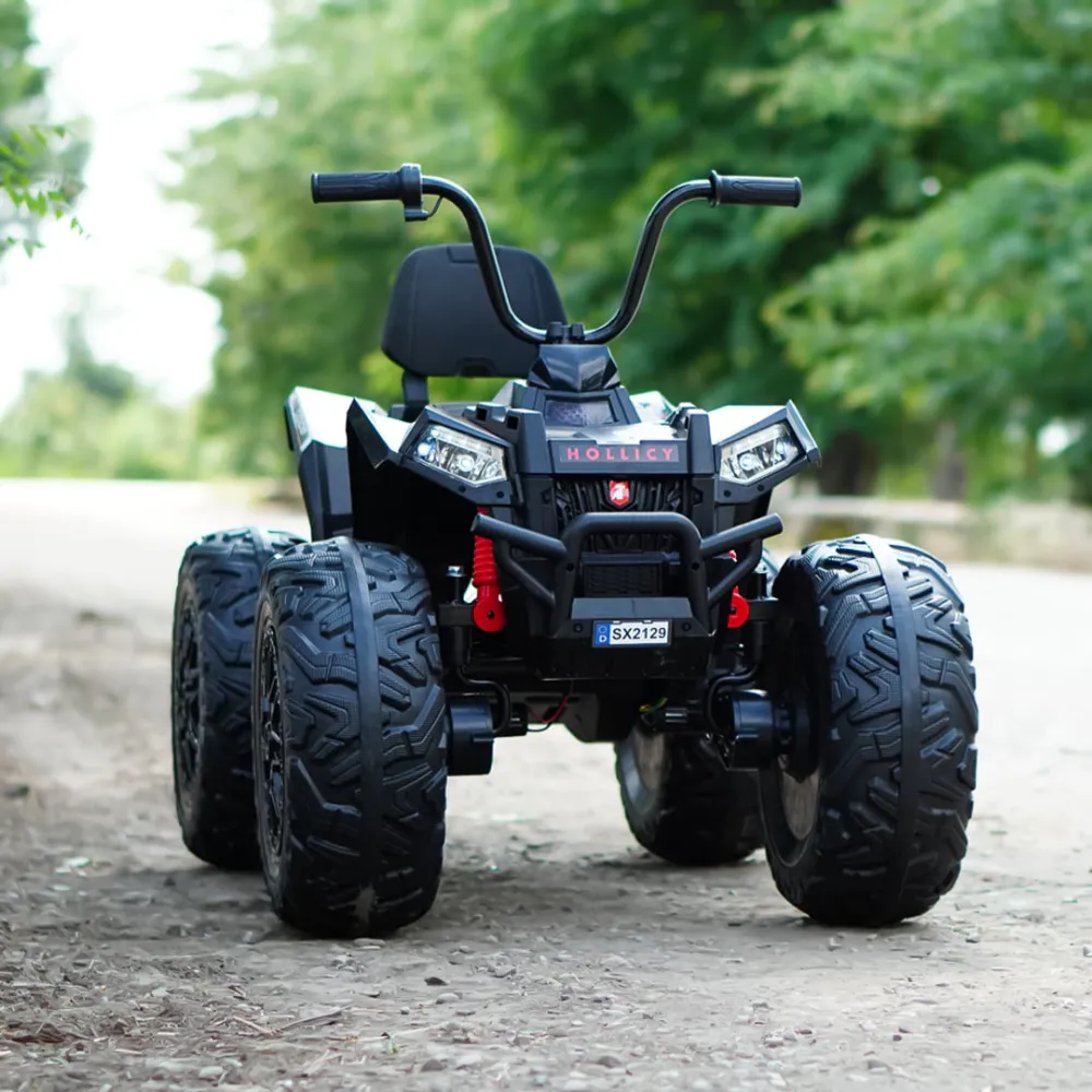 Elektrisk ATV for barn MonsterQuad Premium 400W 24V 14Ah – svart