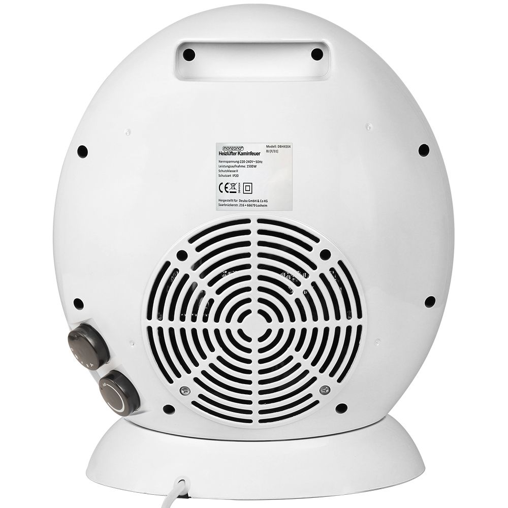 Varmevifte elektrisk peis 1500W