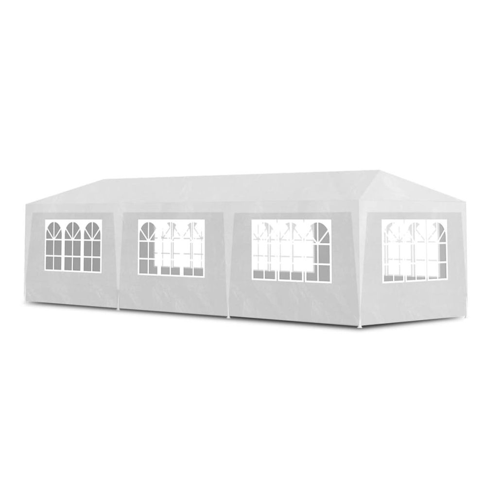 Festtelt 3x9 m hvit
