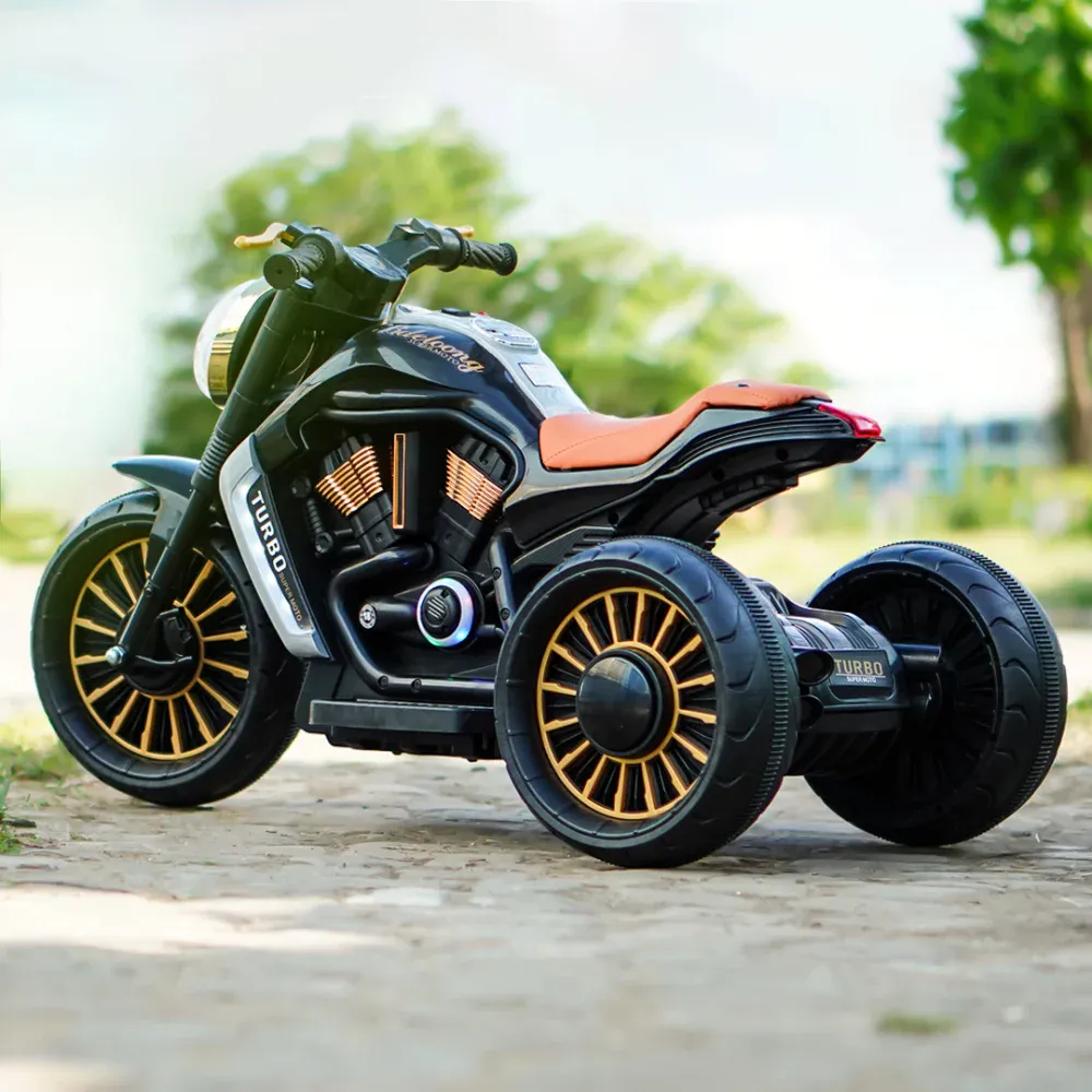 SuperMoto elektrisk motorsykkel for barn – 70W, 12V, Bluetooth
