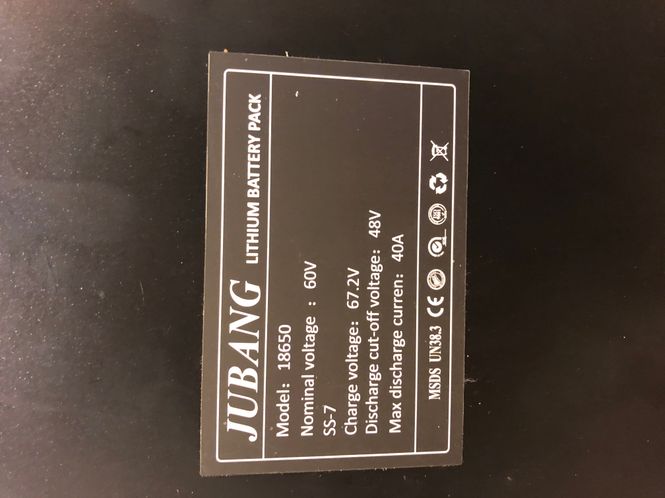 Hovedbilde Batteripakke til EW-Citycoco