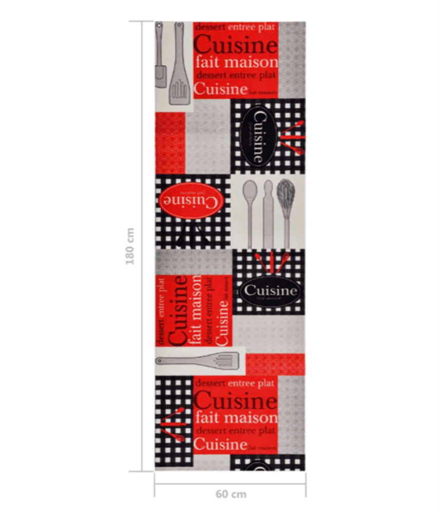 Kjøkkenmatte vaskbar Cuisine - 60x180 cm