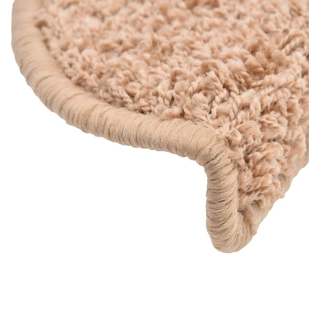 Trappematter 15 stk 56x20 cm - beige