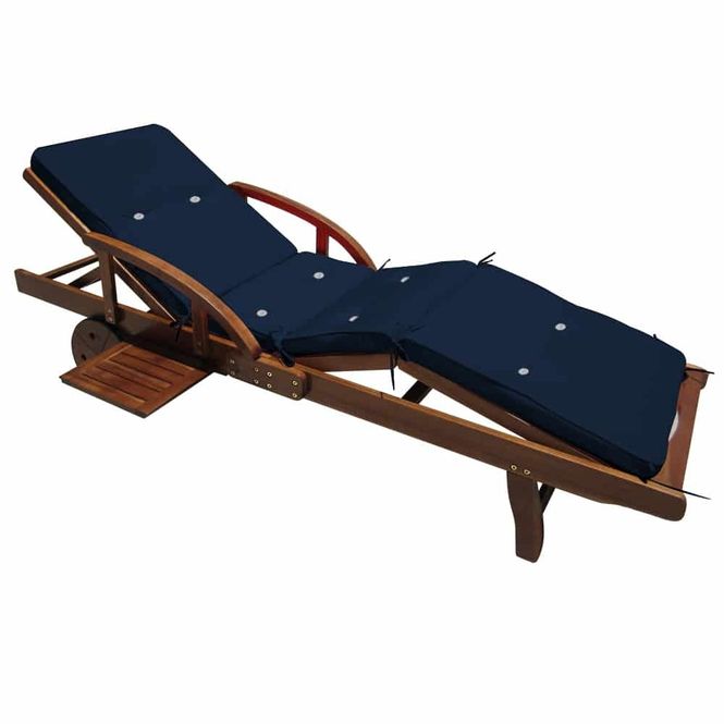 Hovedbilde Pute til solseng - 196 cm - blå