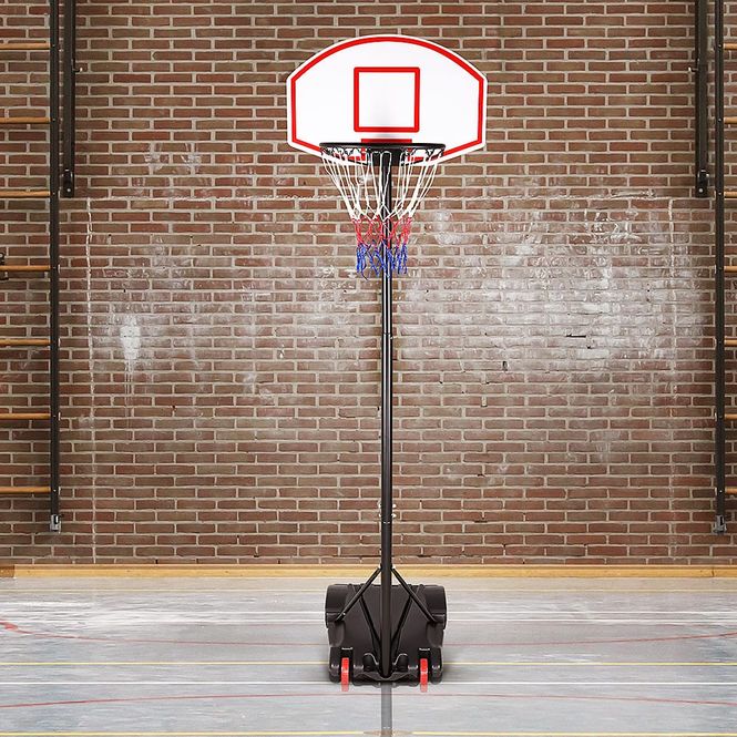 Hovedbilde Basketball stativ med kurv og hjul - 179 -209 cm