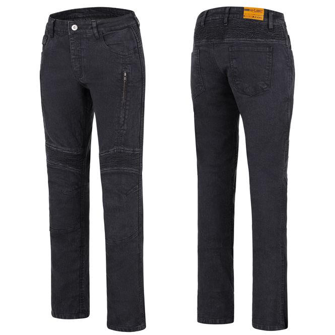 Hovedbilde W-TEC Arikaro motorsykkeljeans AA-beskyttelse - sort