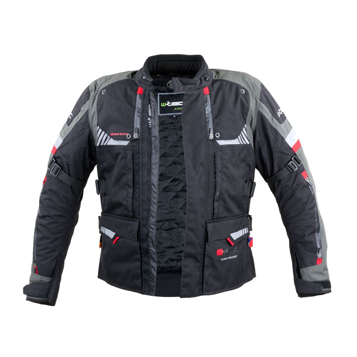 Motorsykkeljakke W-TEC Excellenta Evo - herre