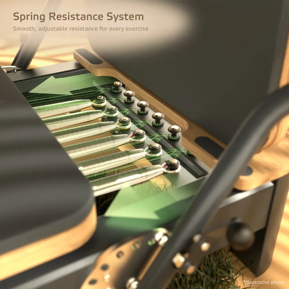 Pilates Reformer - sammenleggbar - Proff
