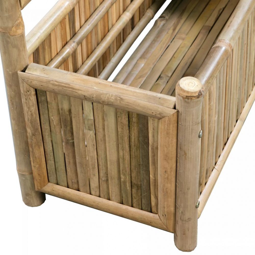 Plantekasse med espalier bambus - 70 cm