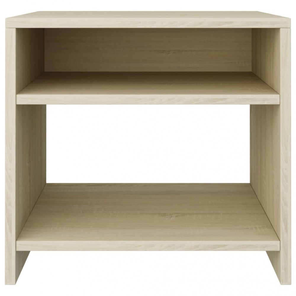 Nattbord 40x30x40 cm sponplate 2 stk - Sonoma eik
