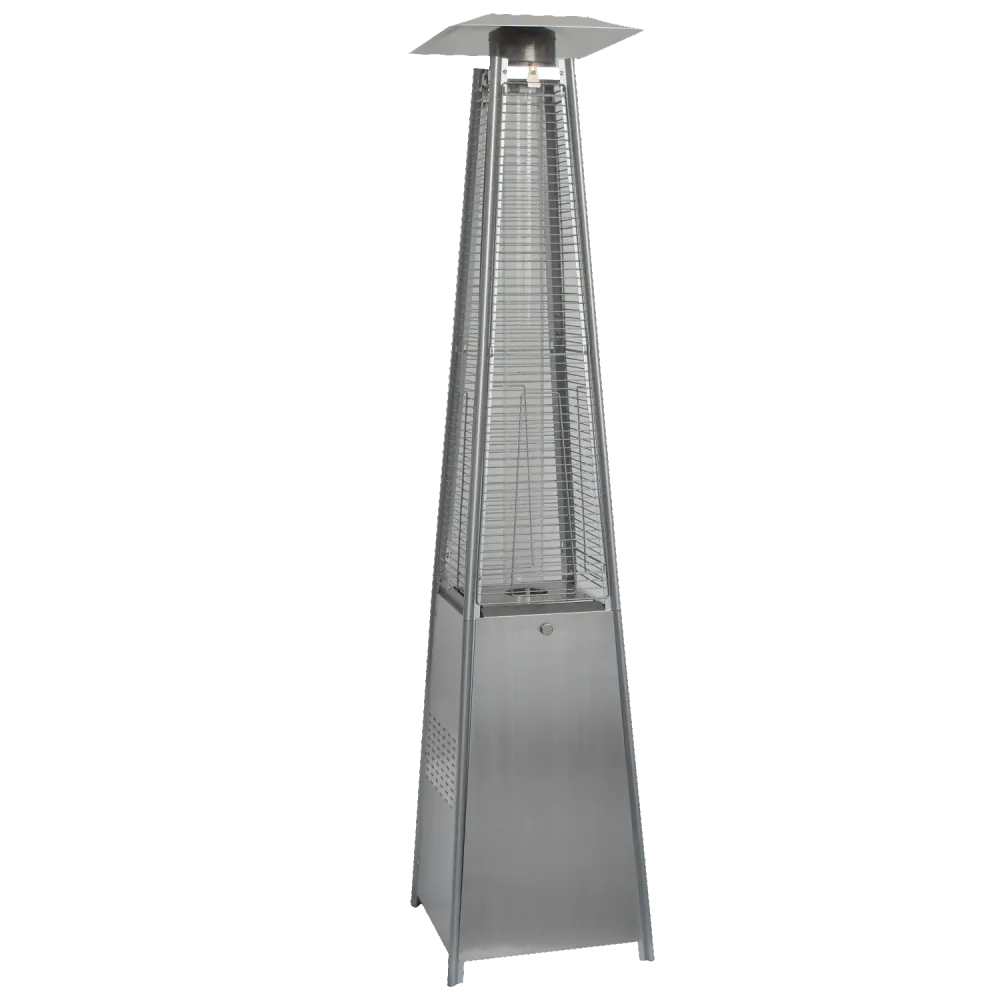 Gassparasoll i rustfritt stål 227 cm - 5-13kW