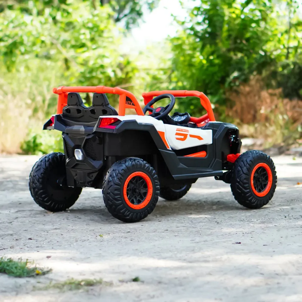 Warrior UTV for barn 2-6 år 4x4 oransje - 12V