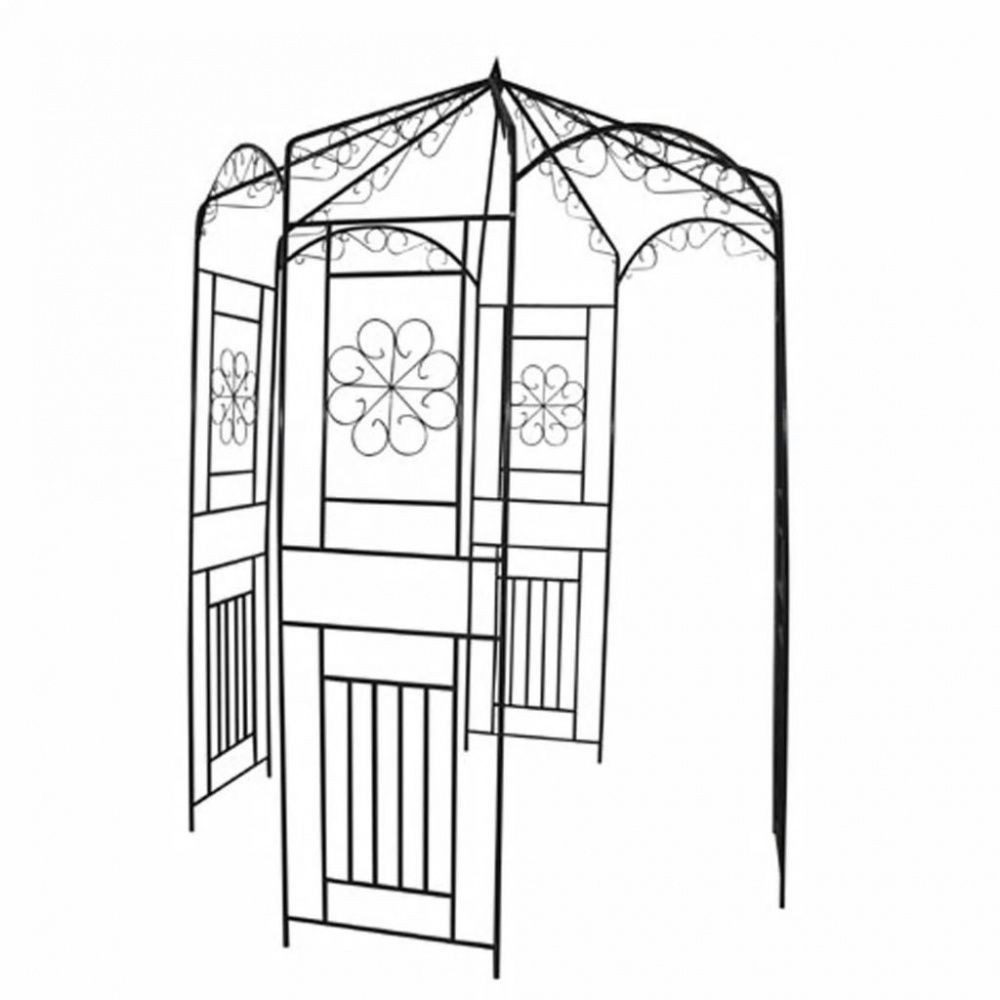 Hagebue 250 cm sort