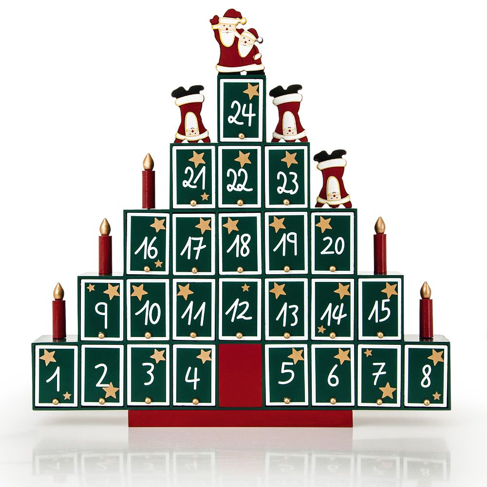Adventskalender pyramidetre