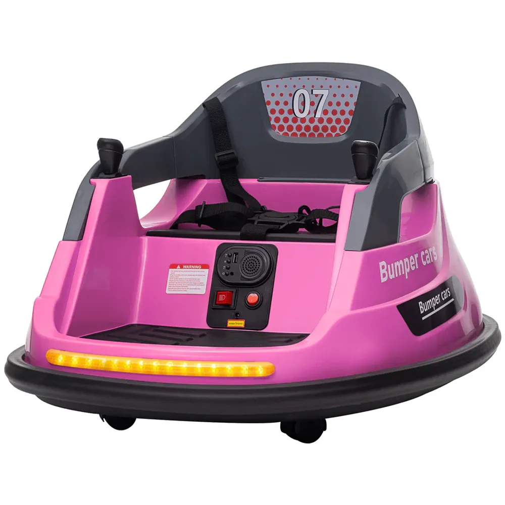 Elektrisk Bumper Car for Barn – 12V 70W