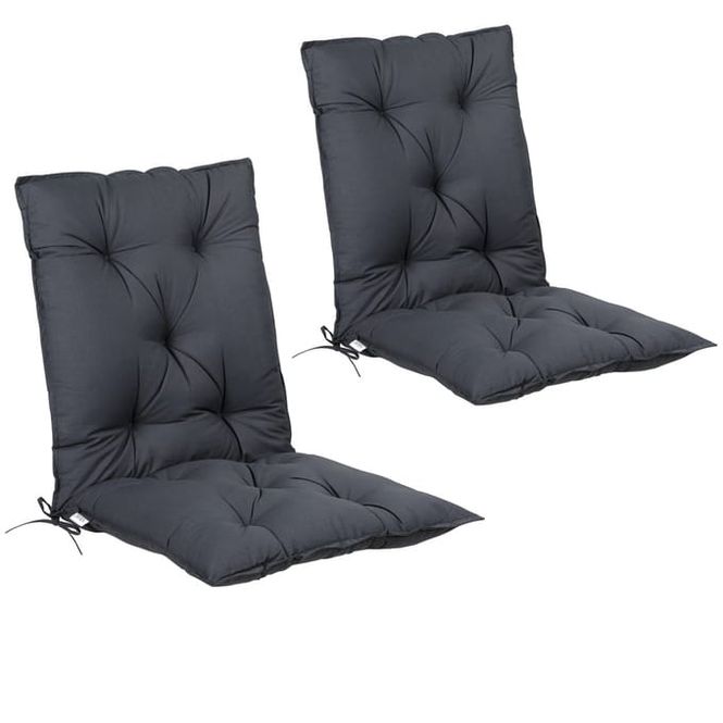 Hovedbilde Stolputer 2-stk 116x57x7 cm - Antrasitt