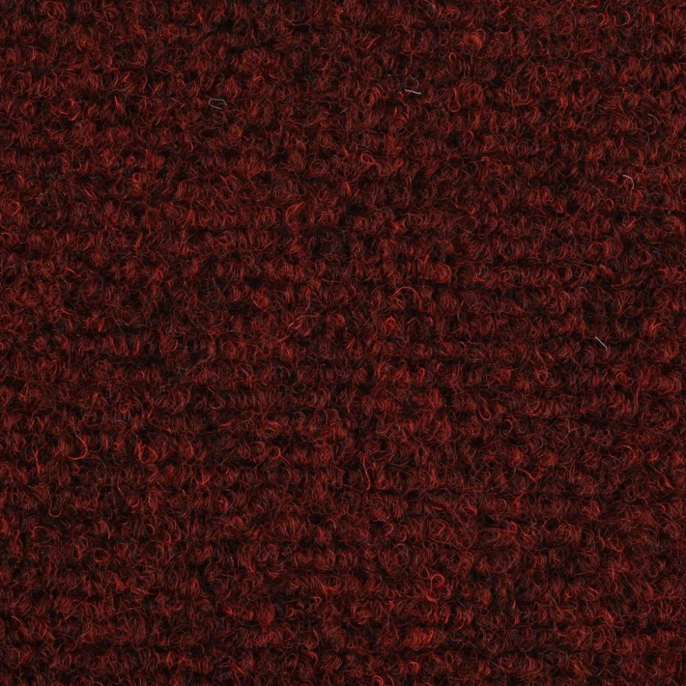 Selvklebende trappematter nålestempel 15 stk 65x21x4 cm rød