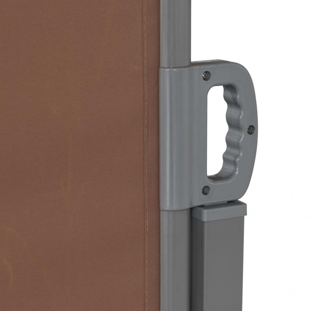 Sidemarkise dobbel 160x600 cm - brun